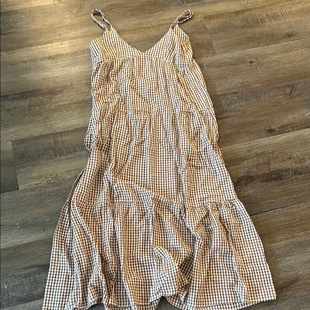 Gingham Checkered Dress